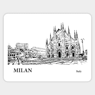 Milan Italy Sticker